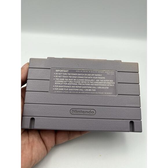 Sim City Nintendo SNES Cartridge Only - Tested - Picture 4 of 5